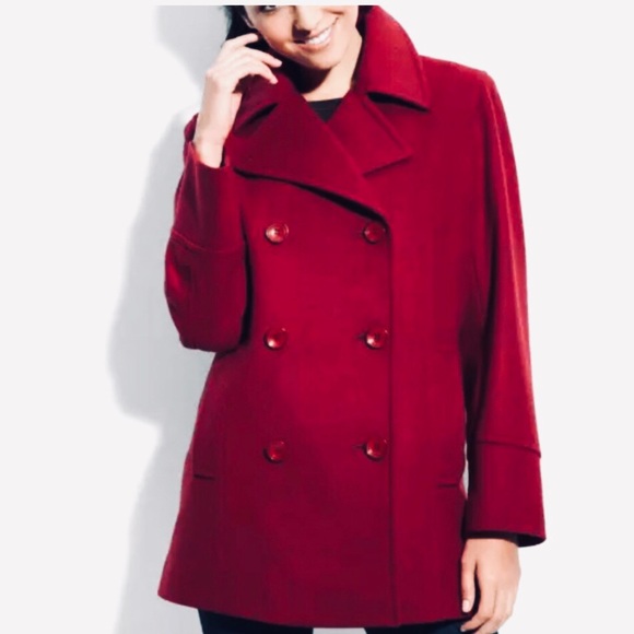 Pritti Jackets & Blazers - VTG Pritti Christen Blake Sz 16 Women’s Red Coat